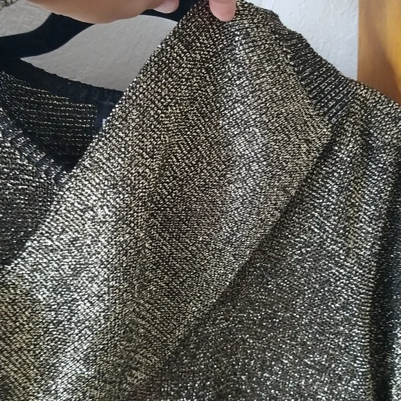 VINTAGE PIERRE CARDIN METALLIC SWEATER SIZE LARGE - Picture 6 of 7